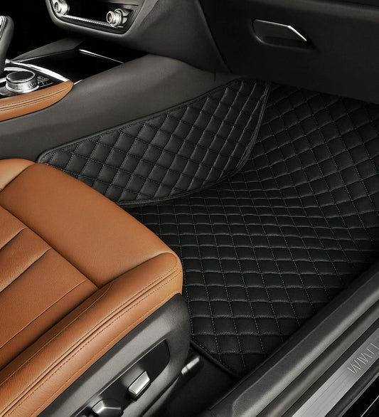 Diamond Series - Black with Black Stitching