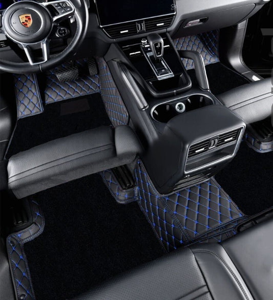 Premium Series - Black with Blue Stitching