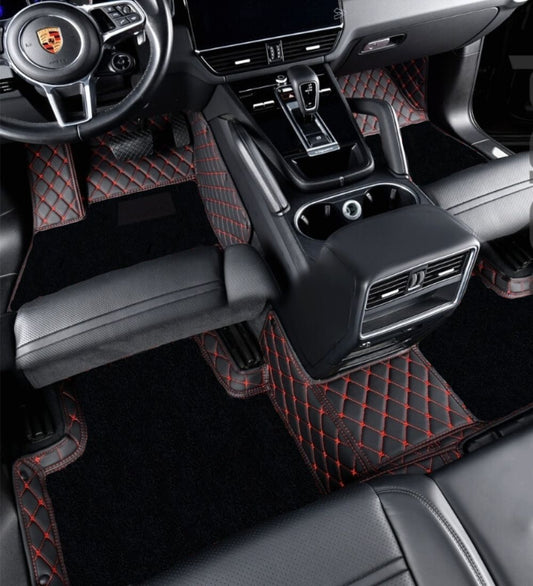 Premium Series - Black with Red Stitching