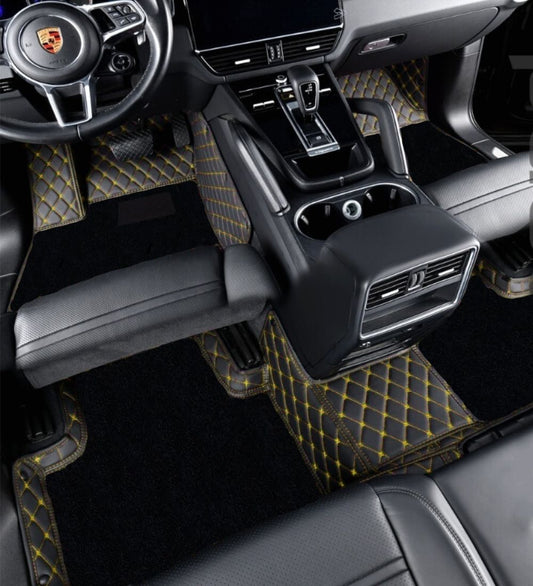 Premium Series - Black with Yellow Stitching